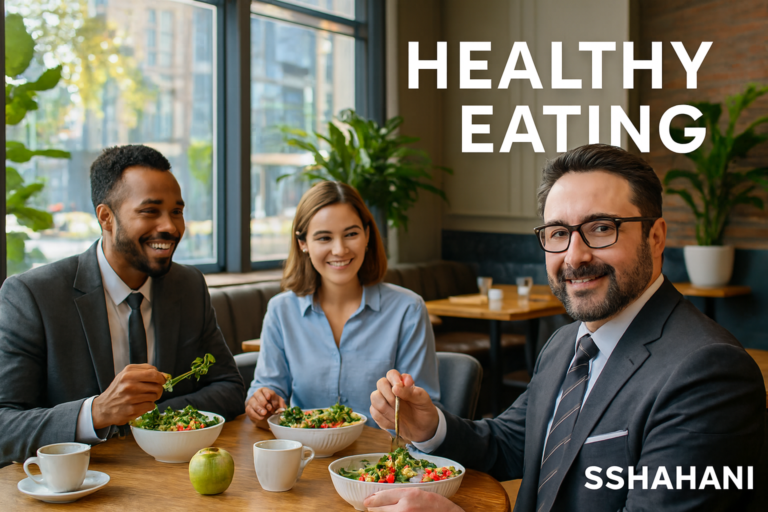 Healthy eating for professionals discussion